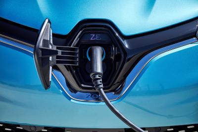 2020 Renault Zoe charging