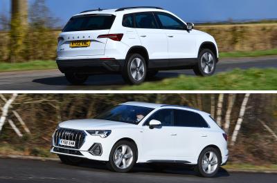 New Skoda Karoq vs used Audi Q3