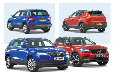 New Skoda Karoq vs used Volvo XC40