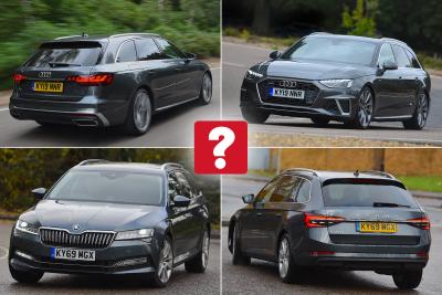 New Skoda Superb est vs used Audi A4 Avant