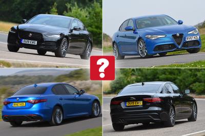 New Jaguar XE vs used Alfa Romeo Giulia