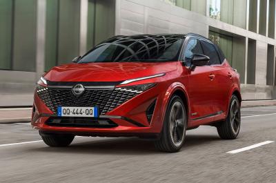 Nissan Qashqai facelift driving front