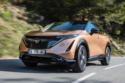 Nissan Ariya prototype front