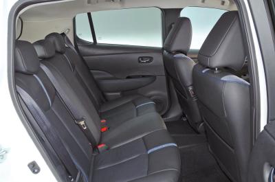 Nissan Leaf rear seats