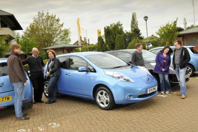 Nissan hopes electric taxi will help sell EVs