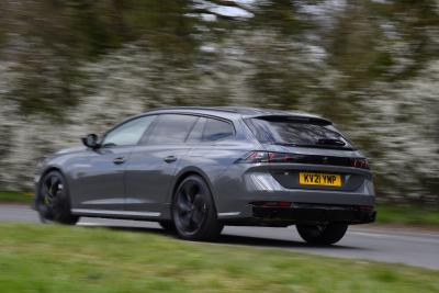2021 Peugeot 508 PSE SW rear cornering 2
