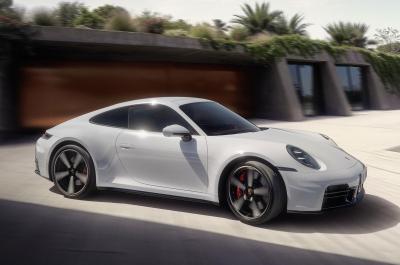 Porsche 911 Carrera S front driving