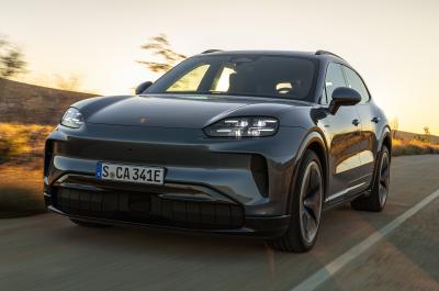 Porsche Cayenne Electric front driving