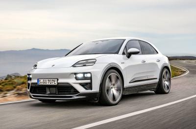 Porsche Macan Electric front driving