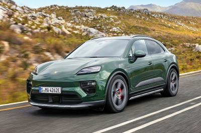Porsche Macan Electric front driving