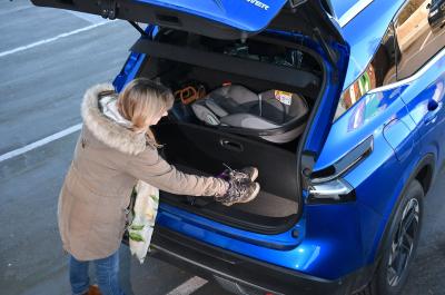 Nissan Qashqai long termer boot shot