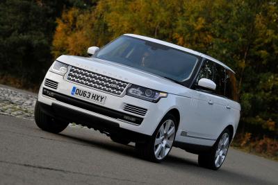 Used Range Rover front cornering