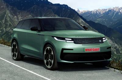 Range Rover Velar Electric render