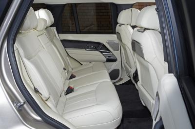 New Range Rover rear space