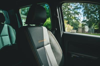 Ford Ranger Wildtrack seats