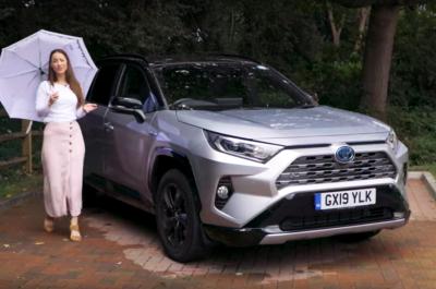 Rebecca Jackson with Toyota RAV4