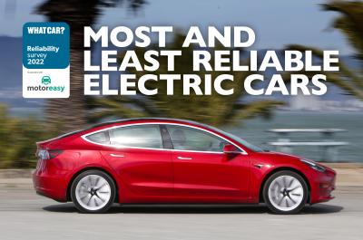 Most and least reliable electric cars