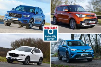 Volvo XC40, Kia Soul, Mazda CX-5, Toyota RAV4