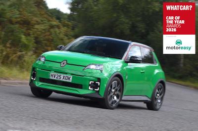 Renault 5 driving