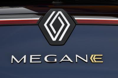 New Renault Megane E-Tech badge
