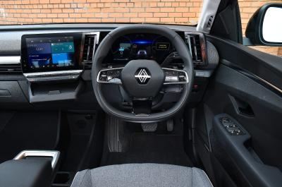 New Renault Megane E-Tech dashboard