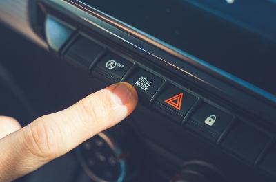 Renault Kangoo drive mode button