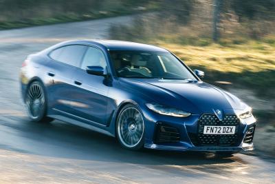 Alpina D4 S Gran Coupe Cornering