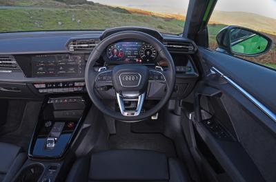 New Audi RS3 interior
