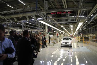 Production of Saab 9-3 restarted