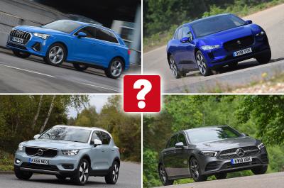 Audi Q3, Jaguar I-Pace, Volvo XC40, Mercedes-Benz A-Class