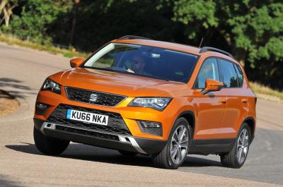 Seat Ateca front cornering