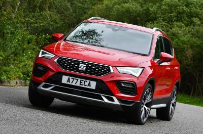 Used Seat Ateca 2022 front cornering