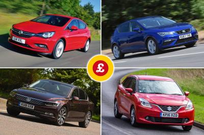 Vauxhall Astra, Seat Leon, Volkswagen Passat, Suzuki Baleno
