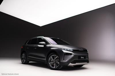 Skoda Elroq design Q&A front three-quarters