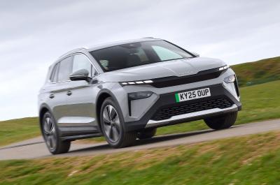 Skoda Elroq front right driving