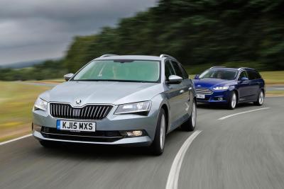 Ford Mondeo Estate vs Skoda Superb Estate