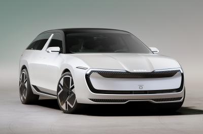 Skoda Vision O concept front static