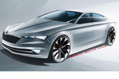 Skoda previews new 'five-door coupe'