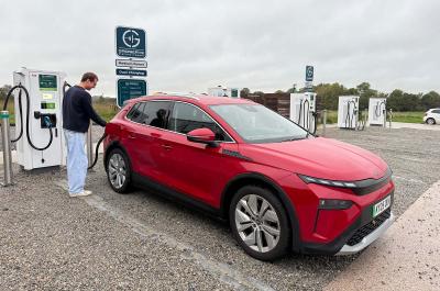 Skoda Elroq charging