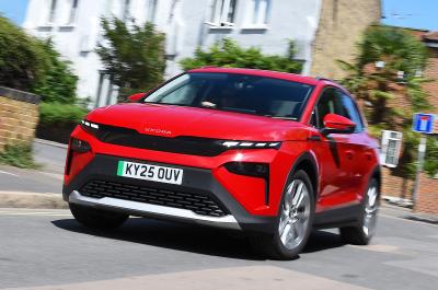 Skoda Elroq front driving