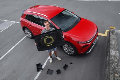 George Hill with Skoda Elroq and Simply Clever features