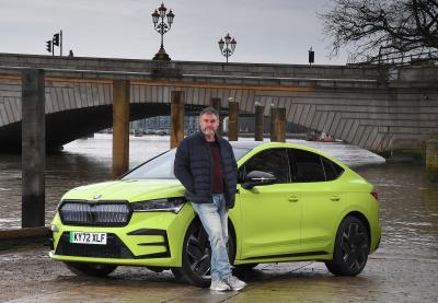 Skoda Enyaq Coupe static opener