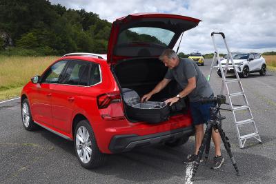 Skoda Kamiq long-term test on location