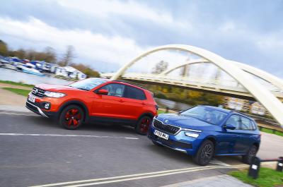 Skoda Kamiq vs Volkswagen T-Cross