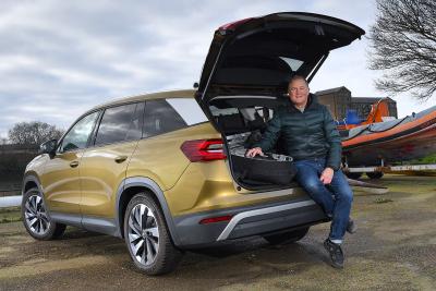 Skoda Kodiaq long-term test John in the boot