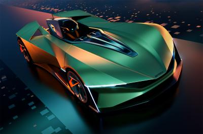 Skoda Vision GT front