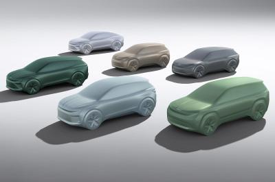 Skoda electric car range