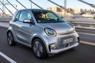 Smart ForTwo EQ 2020 front tracking LHD