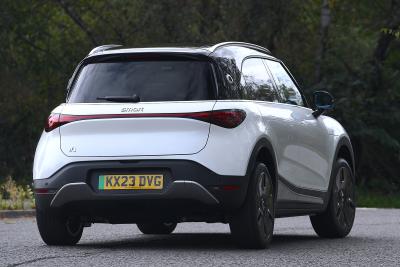 Smart #1 rear cornering 