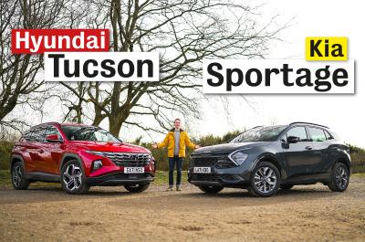 Kia Sportage vs Hyundai Tucson YouTube review